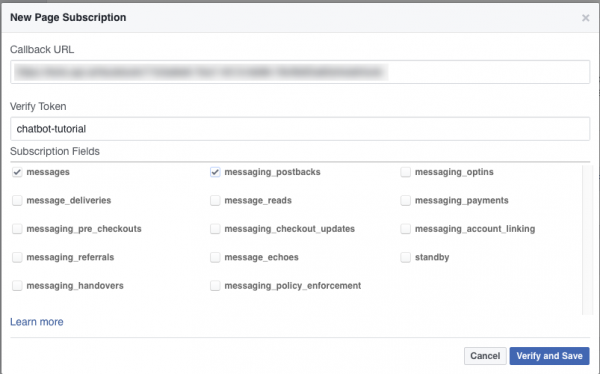 Building Facebook Messenger Chatbot Step 8- Digicorp